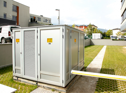 Metal Complete Transformer Stations with an external access